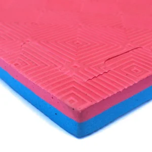Plancha Tatami 1*1mt*2,5cm | color rojo/azul