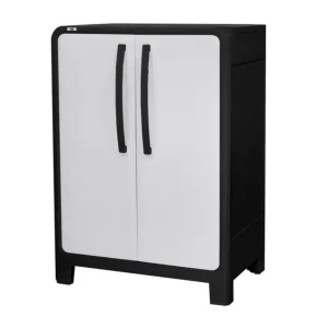 Armario multiuso mediano | Modelo Eclypse | color negro-gris - MQ