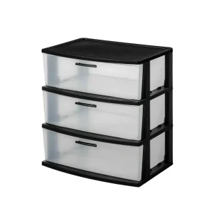 Comoda | Modelo Eclypse | 3 niveles | color negro - MQ