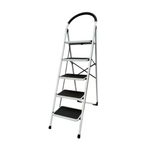 Escalera plegable de 5 peldaños