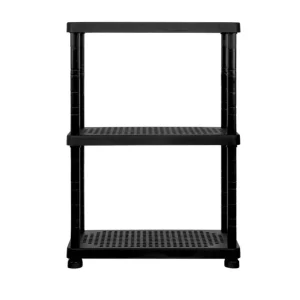 Estantería modular | Modelo Forte | 3 niveles | color negro -MQ