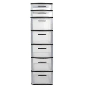 Gavetero modular | Modelo Eclypse | 7 niveles | color negro - MQ