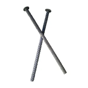 Perno asfalto estaca 1/2" *10" para lomo o tope de estacionamiento