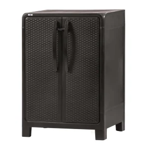 Armario multiuso mediano | Modelo Ferrara | color café oscuro - MQ