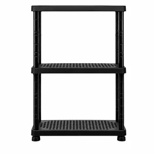 Estantería modular | Modelo Forte | 3 niveles | color negro -MQ
