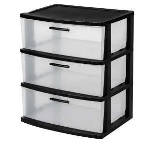 Comoda | Modelo Eclypse | 3 niveles | color negro - MQ