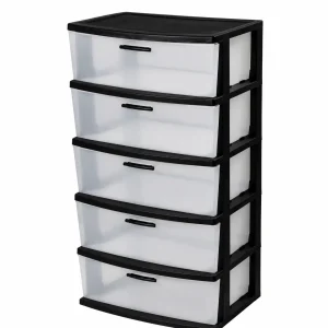 Comoda | Modelo Eclypse | 5 niveles | color negro - MQ