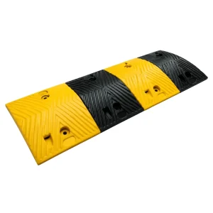 Rompemuelle de Caucho alta resistencia 100*35*5cm | color negro/amarillo