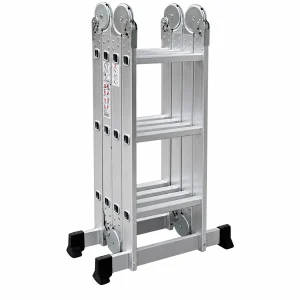 Escalera aluminio multiuso 3.5mts - 12 pasos