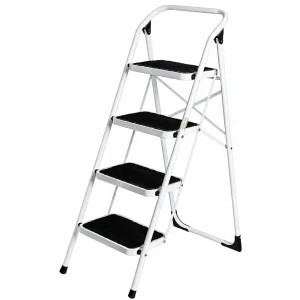 Escalera plegable de 4 peldaños