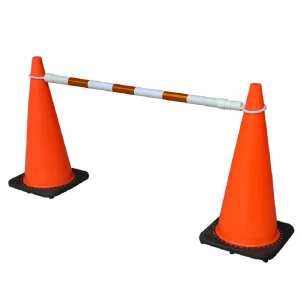 Barra expandible para unión de conos de 210cm - Blanco/Rojo