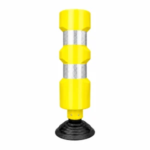 Hito tubular flexible | 83cm | 2 cintas reflectivas