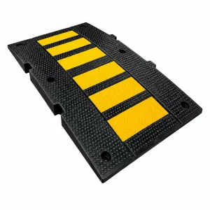 Rompemuelle de Caucho Premium | 50*90*5cm | color negro/amarillo