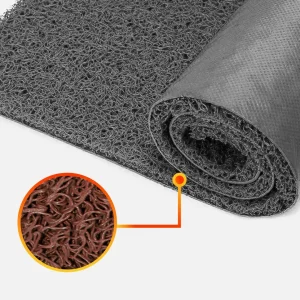 Limpiapiés PVC | 13mm*1.2*12mts  |  Color Café