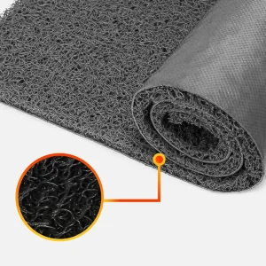 Limpiapiés PVC | 13mm*1.2*12mts | Color Negro