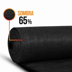 Malla Raschel | Sombra 65% | Rollo 2.1*100mts| color Negro