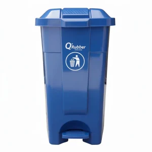 Contenedor de basura 70lts con pedal I Color Azul